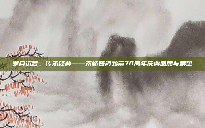 岁月沉香，传承经典——南峤普洱熟茶70周年庆典回顾与展望