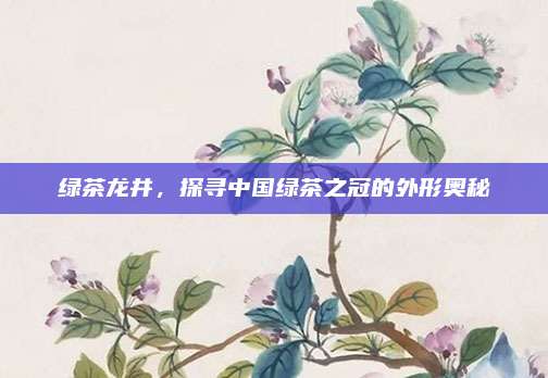 绿茶龙井,探寻中国绿茶之冠的外形奥秘