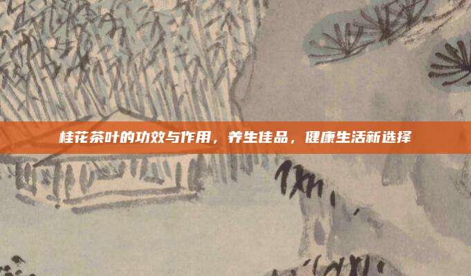 桂花茶叶的功效与作用，养生佳品，健康生活新选择