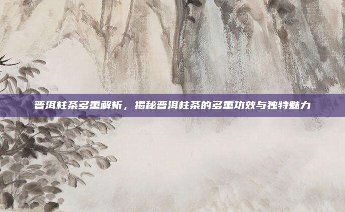 普洱柱茶多重解析,揭秘普洱柱茶的多重功效与独特魅力