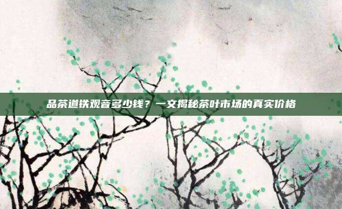 品茶道铁观音多少钱?一文揭秘茶叶市场的真实价格