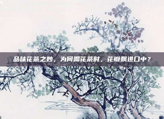 品味花茶之妙，为何喝花茶时，花瓣飘进口中？