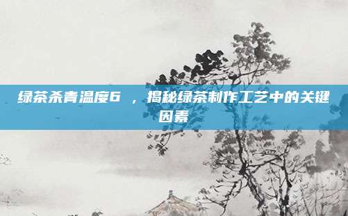 绿茶杀青温度6℃，揭秘绿茶制作工艺中的关键因素