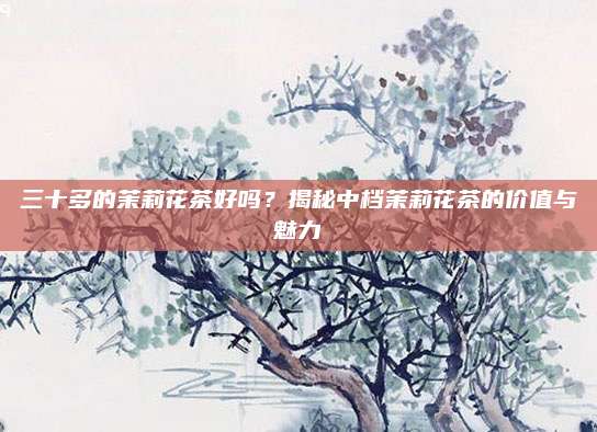 三十多的茉莉花茶好吗？揭秘中档茉莉花茶的价值与魅力