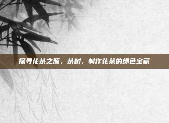探寻花茶之源，茶树，制作花茶的绿色宝藏