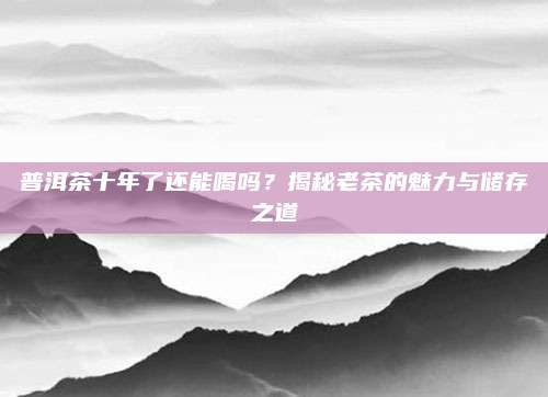 普洱茶十年了还能喝吗？揭秘老茶的魅力与储存之道