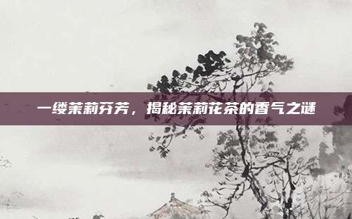 一缕茉莉芬芳，揭秘茉莉花茶的香气之谜