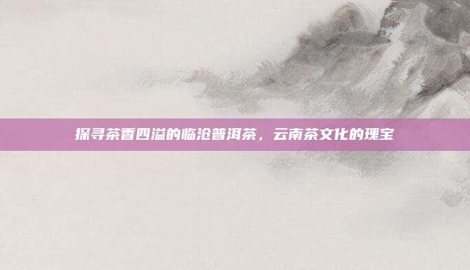 探寻茶香四溢的临沧普洱茶，云南茶文化的瑰宝