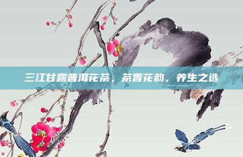 三江甘露普洱花茶,茶香花韵,养生之选