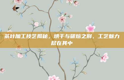茶叶加工技艺揭秘,烘干与碳焙之别,工艺魅力尽在其中