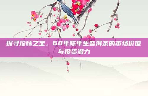探寻珍稀之宝，60年陈年生普洱茶的市场价值与投资潜力