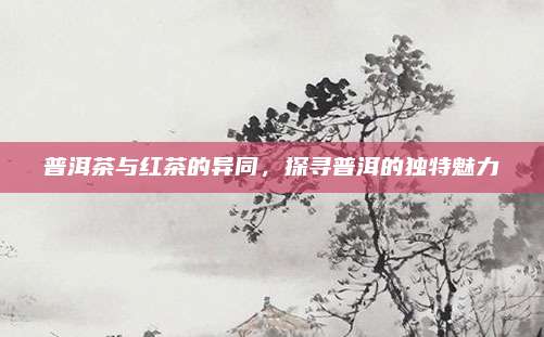 普洱茶与红茶的异同，探寻普洱的独特魅力