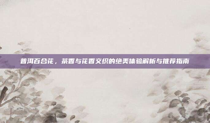 普洱百合花,茶香与花香交织的绝美体验解析与推荐指南
