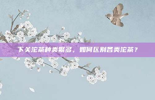 下关沱茶种类繁多,如何区别各类沱茶?