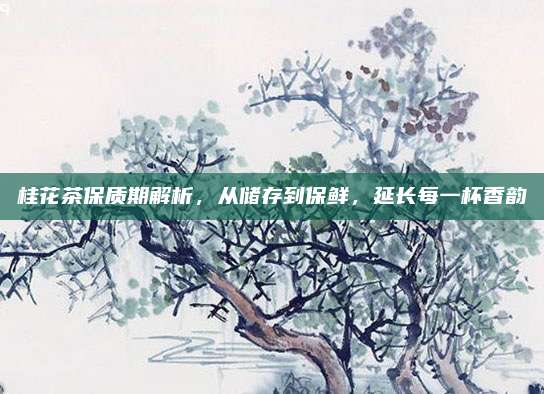 桂花茶保质期解析，从储存到保鲜，延长每一杯香韵