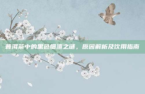普洱茶中的黑色细渣之谜，原因解析及饮用指南