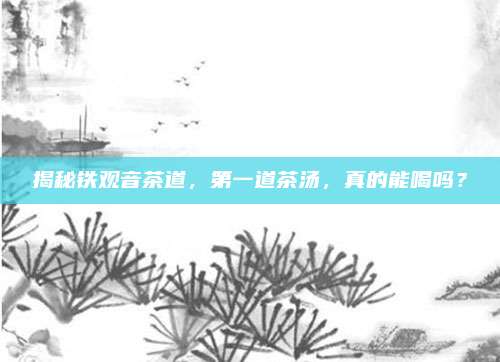 揭秘铁观音茶道，第一道茶汤，真的能喝吗？