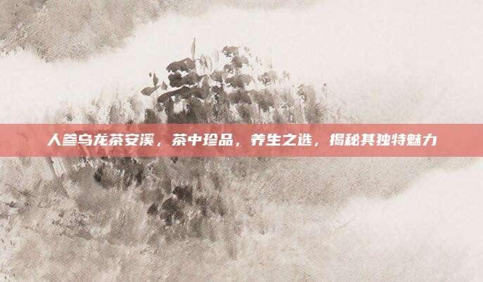 人参乌龙茶安溪，茶中珍品，养生之选，揭秘其独特魅力