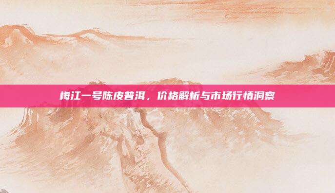 梅江一号陈皮普洱，价格解析与市场行情洞察