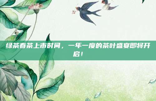 绿茶春茶上市时间，一年一度的茶叶盛宴即将开启！