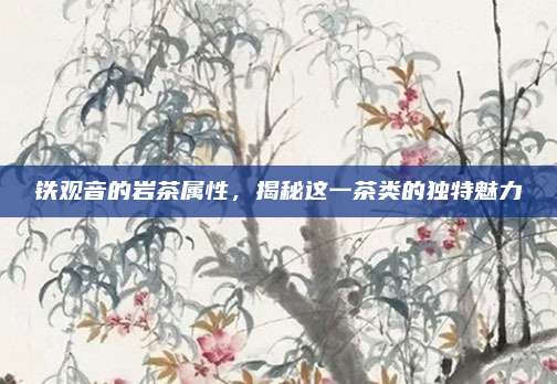 铁观音的岩茶属性，揭秘这一茶类的独特魅力