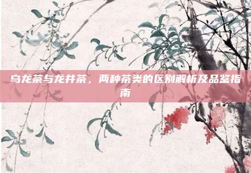 乌龙茶与龙井茶，两种茶类的区别解析及品鉴指南