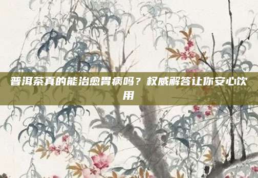 普洱茶真的能治愈胃病吗?权威解答让你安心饮用