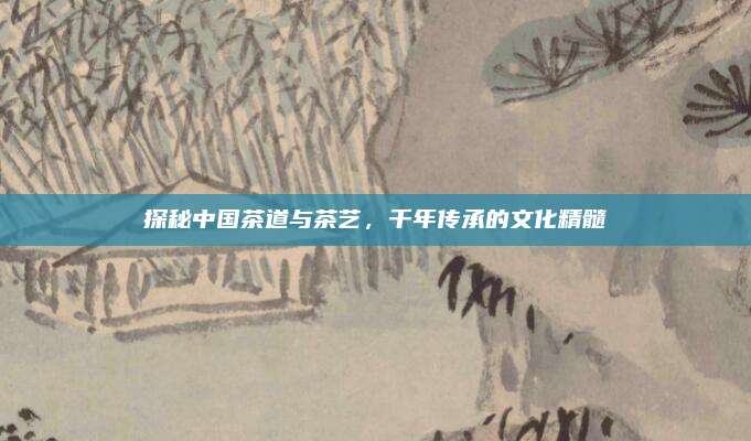 探秘中国茶道与茶艺，千年传承的文化精髓