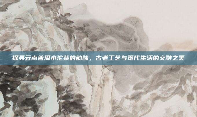 探寻云南普洱小沱茶的韵味，古老工艺与现代生活的交融之美