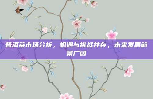 普洱茶市场分析,机遇与挑战并存,未来发展前景广阔