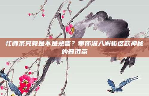 忙肺茶究竟是不是熟普？带你深入解析这款神秘的普洱茶