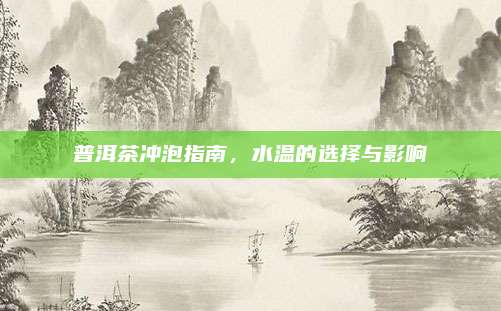 普洱茶冲泡指南，水温的选择与影响