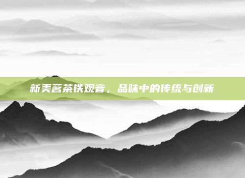 新美茗茶铁观音,品味中的传统与创新