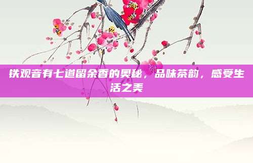 铁观音有七道留余香的奥秘，品味茶韵，感受生活之美