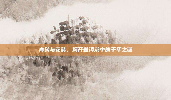 青砖与花砖，揭开普洱茶中的千年之谜