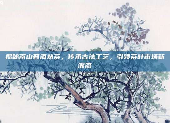 揭秘南山普洱熟茶,传承古法工艺,引领茶叶市场新潮流