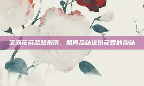 茉莉花茶品鉴指南，如何品味这份花香的韵味