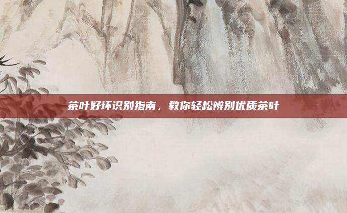茶叶好坏识别指南，教你轻松辨别优质茶叶