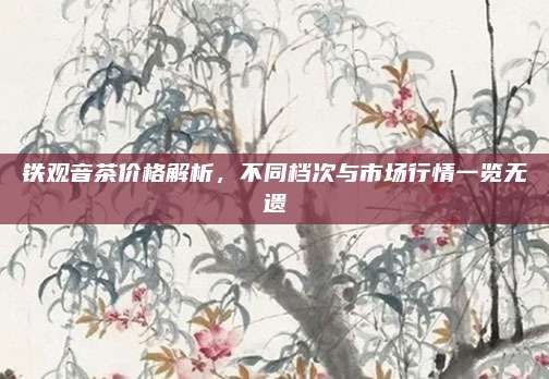 铁观音茶价格解析，不同档次与市场行情一览无遗