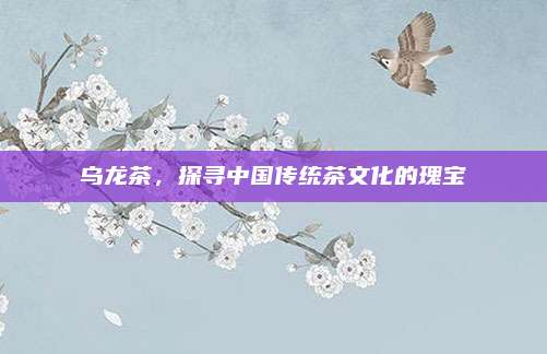 乌龙茶，探寻中国传统茶文化的瑰宝
