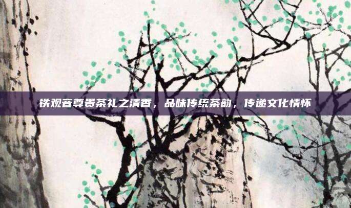 铁观音尊贵茶礼之清香，品味传统茶韵，传递文化情怀