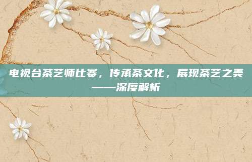 电视台茶艺师比赛,传承茶文化,展现茶艺之美——深度解析