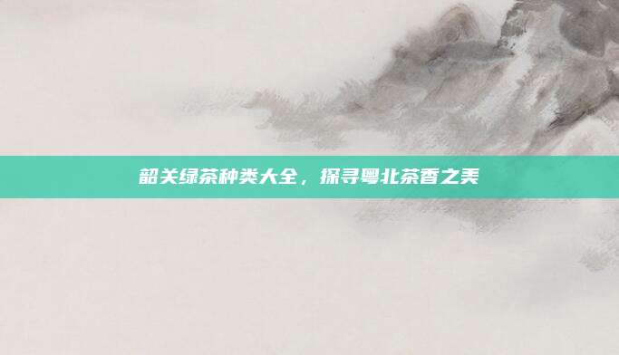 韶关绿茶种类大全,探寻粤北茶香之美