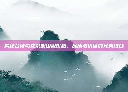 揭秘台湾乌龙茶梨山级价格，品质与价值的完美结合