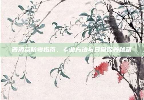 普洱茶防霉指南，专业方法与日常保养秘籍