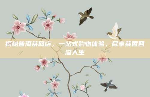 揭秘普洱茶网店，一站式购物体验，尽享茶香四溢人生