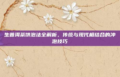 生普洱茶饼泡法全解析,传统与现代相结合的冲泡技巧