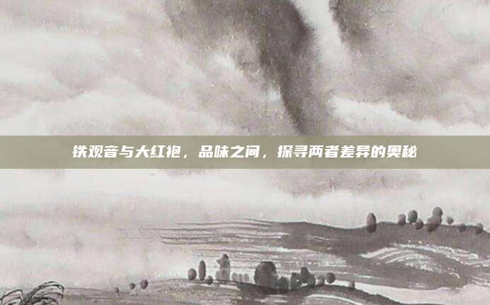 铁观音与大红袍,品味之间,探寻两者差异的奥秘