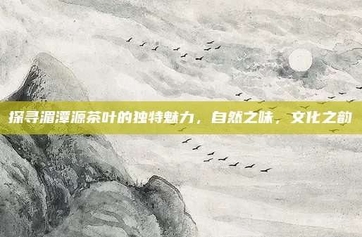 探寻湄潭源茶叶的独特魅力,自然之味,文化之韵