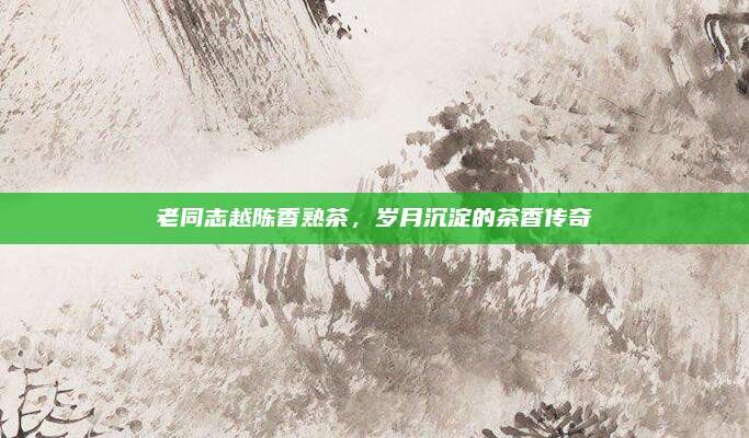 老同志越陈香熟茶，岁月沉淀的茶香传奇